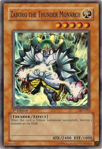 Zaborg the Thunder Monarch #AST-023