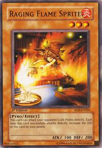 Raging Flame Sprite #RDS-EN020