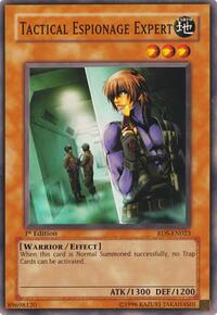 Tactical Espionage Expert #RDS-EN023
