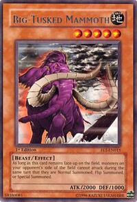 Big-Tusked Mammoth #FET-EN015