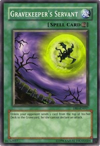 Gravekeeper's Servant #DB1-EN017