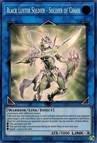 Black Luster Soldier - Soldier of Chaos (Ghost Rare) #GFTP-EN132