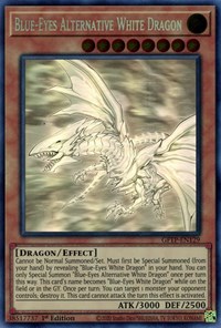 Blue-Eyes Alternative White Dragon (Ghost Rare) #GFTP-EN129