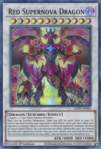 Red Supernova Dragon #GFTP-EN045
