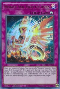 Hieratic Seal From the Ashes #GFTP-EN058