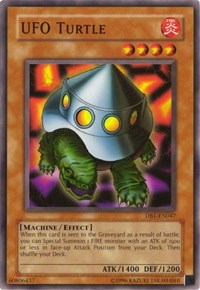 UFO Turtle #DB1-EN047