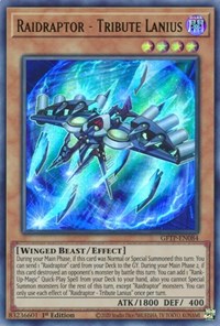 Raidraptor - Tribute Lanius #GFTP-EN084