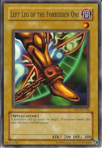 Left Leg of the Forbidden One #DB1-EN136