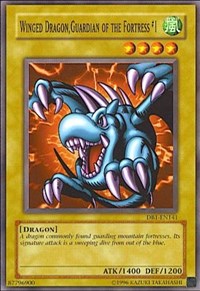 Winged Dragon, Guardian of the Fortress #1 #DB1-EN141