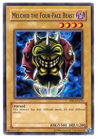 Melchid the Four-Face Beast #DB1-EN215