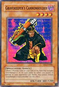 Gravekeeper's Cannonholder #DR1-EN014