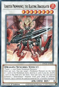 Ignister Prominence, the Blasting Dracoslayer #ANGU-EN048