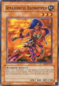 Amazoness Blowpiper #DR1-EN117