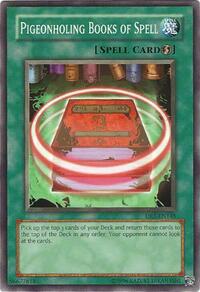 Pigeonholing Books of Spell #DR1-EN148