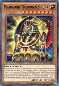 Pharaonic Guardian Sphinx #LIOV-EN024