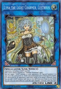 Lyna the Light Charmer, Lustrous #LIOV-EN049