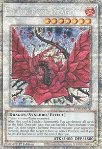 Black Rose Dragon (Starlight Rare) #LIOV-EN100