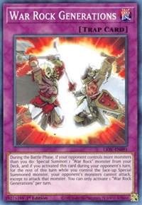 War Rock Generations #LIOV-EN091