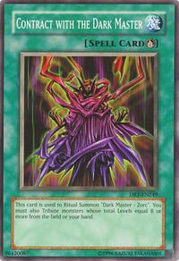 Contract with the Dark Master #DR1-EN249