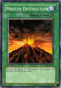 Molten Destruction #SD3-EN016