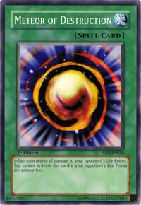 Meteor of Destruction #SD3-EN026