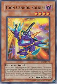 Toon Cannon Soldier #DB2-EN118