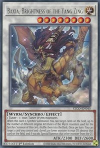 Baxia, Brightness of the Yang Zing #KICO-EN040