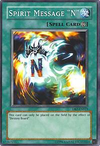 Spirit Message "N" #DB2-EN023