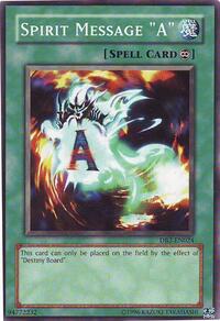 Spirit Message "A" #DB2-EN024