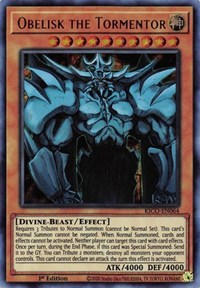 Obelisk the Tormentor (Ultra Pharaoh's Rare) #KICO-EN064