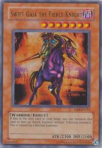 Swift Gaia the Fierce Knight #DB2-EN111