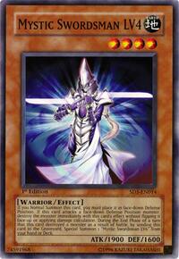 Mystic Swordsman LV4 #SD5-EN014