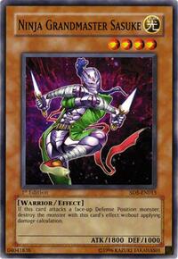 Ninja Grandmaster Sasuke #SD5-EN015
