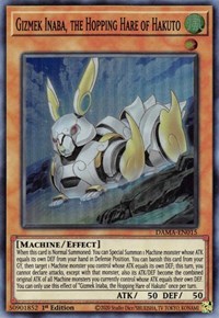 Gizmek Inaba, the Hopping Hare of Hakuto #DAMA-EN015