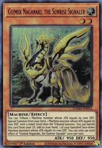 Gizmek Naganaki, the Sunrise Signaler #DAMA-EN016