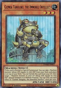 Gizmek Taniguku, the Immobile Intellect #DAMA-EN017