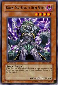 Brron, Mad King of Dark World #EEN-EN022