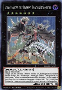 Voloferniges, the Darkest Dragon Doomrider #DAMA-EN045
