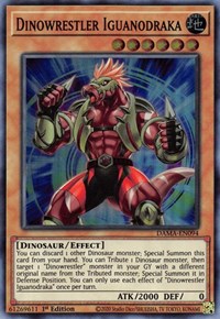 Dinowrestler Iguanodraka #DAMA-EN094
