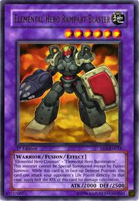 Elemental HERO Rampart Blaster #EEN-EN033