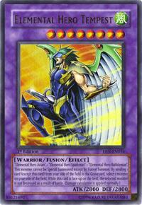 Elemental Hero Tempest #EEN-EN034