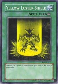 Yellow Luster Shield #DR2-EN037