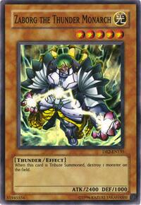 Zaborg the Thunder Monarch #DR2-EN135