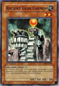 Ancient Gear Cannon #SOI-EN009