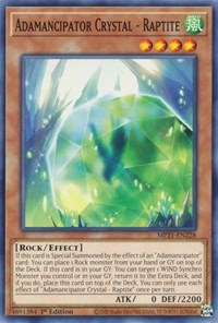 Adamancipator Crystal - Raptite #MP21-EN228
