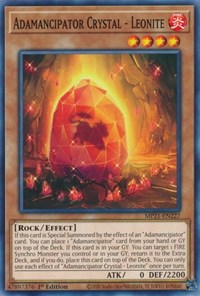 Adamancipator Crystal - Leonite #MP21-EN227