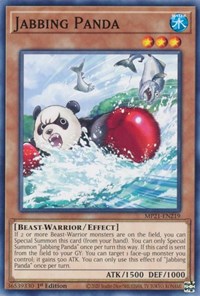 Jabbing Panda #MP21-EN219