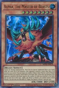 Alpha, the Master of Beasts #MP21-EN179