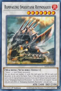 Rampaging Smashtank Rhynosaber #MP21-EN163