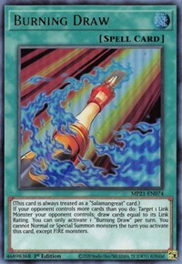 Burning Draw #MP21-EN074